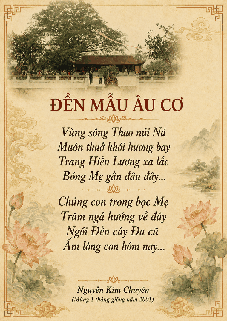 Đền Mẫu Âu Cơ