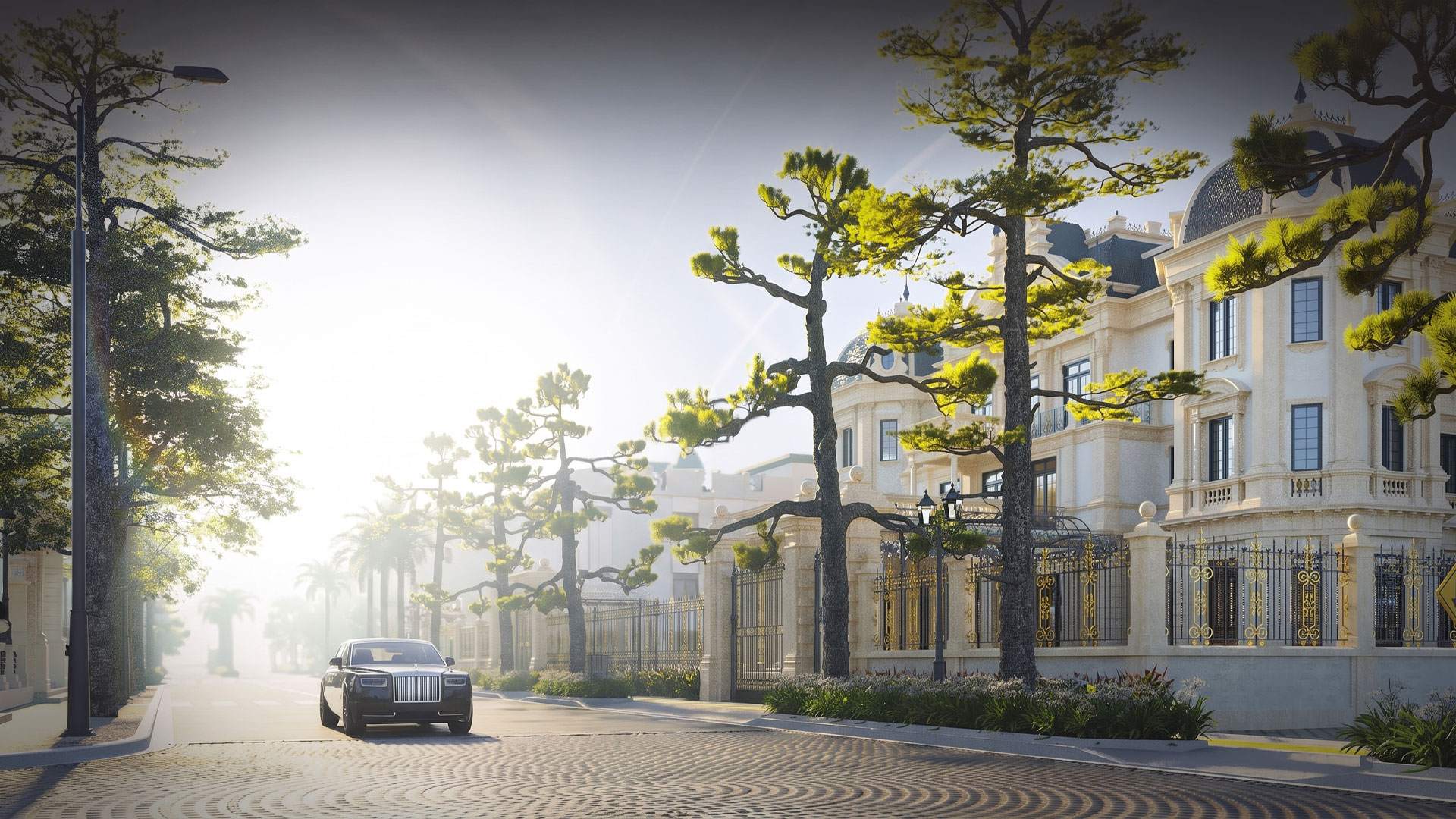 Mẫu dinh thự biệt thự đơn lập The President Park Mễ Trì