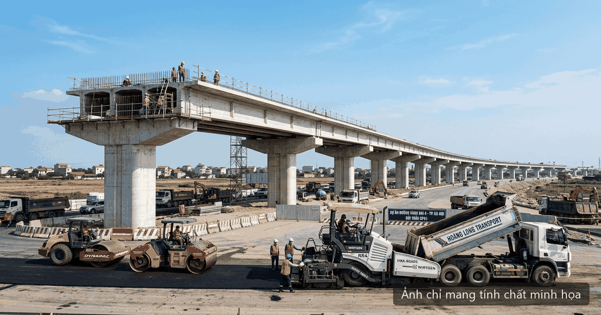 Thi công các gói thầu Vành đai 4 Hà Nội Hưng Yên