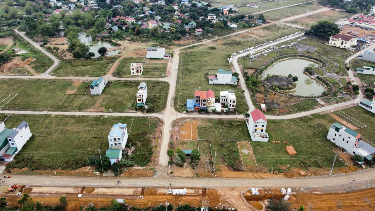 Toàn cảnh khu đất tái định cư Bình Yên Hòa Lạc quy hoạch chuẩn đô thị
