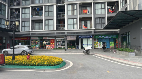 Mặt bằng shop chân đế thương mại Vinhomes Smart City - shop chân đế vinhomes smart city, thuê mặt bằng nhỏ mỹ đình, kiot chân đế chung cư