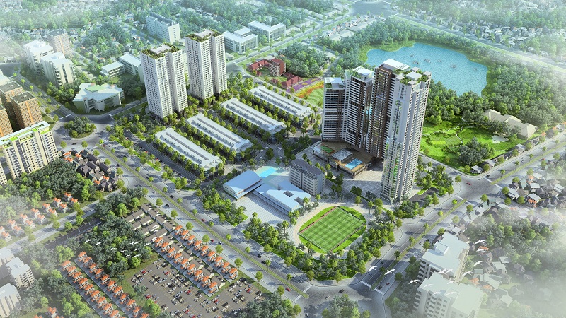 Mặt bằng quy hoạch tổng thể dự án HD Mon City