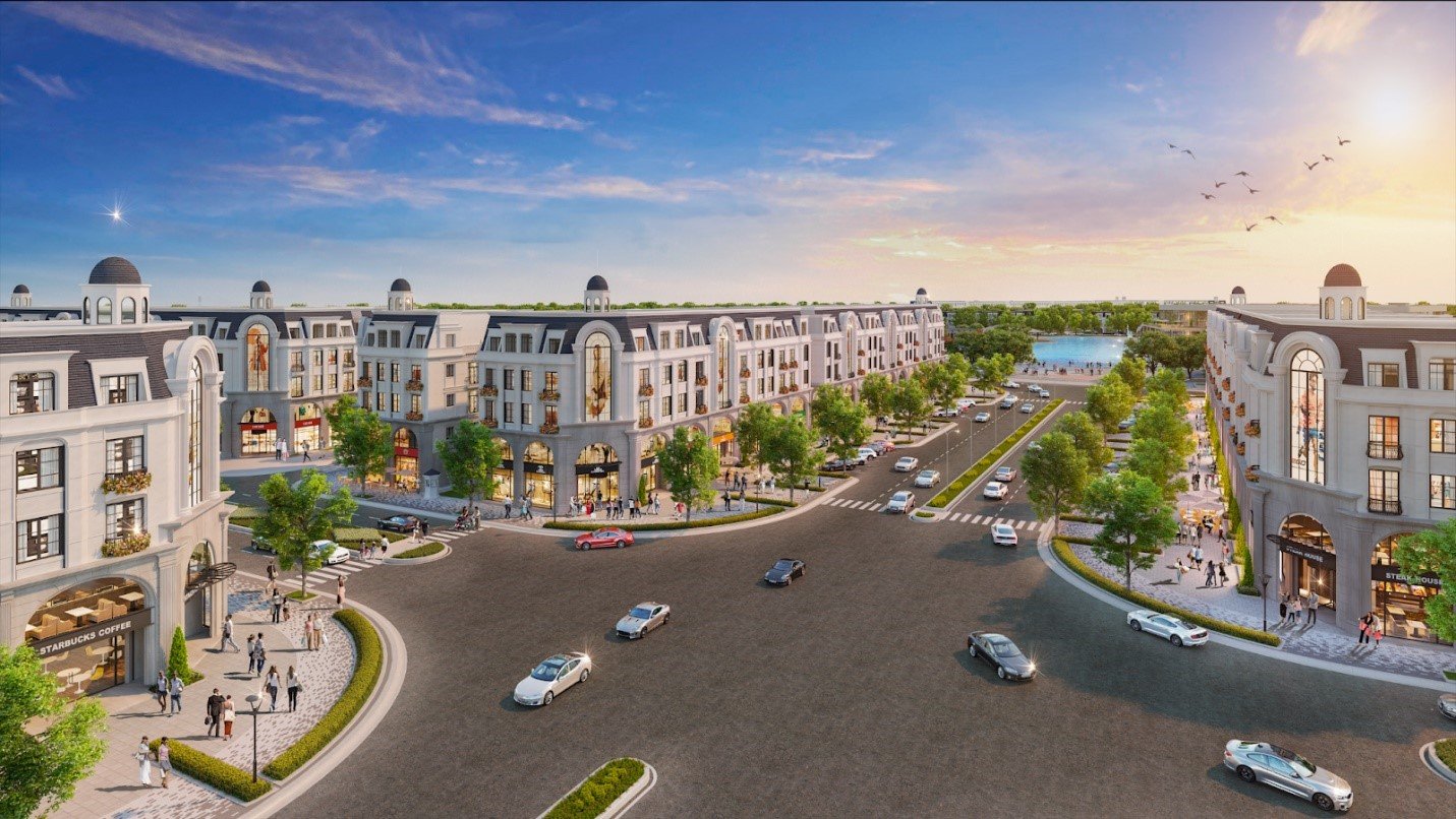 Tuyến phố Đại lộ Hoàng Gia Hinode Royal Park