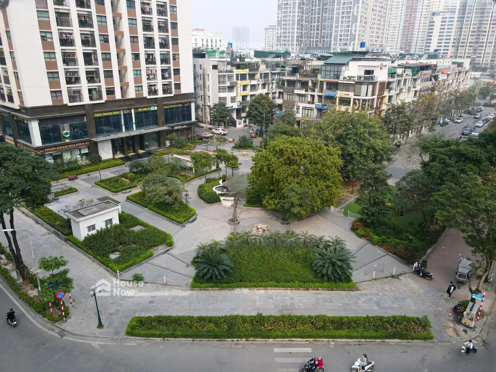 Nội thất phòng khách hoàn thiện hiện đại tại HD Mon City