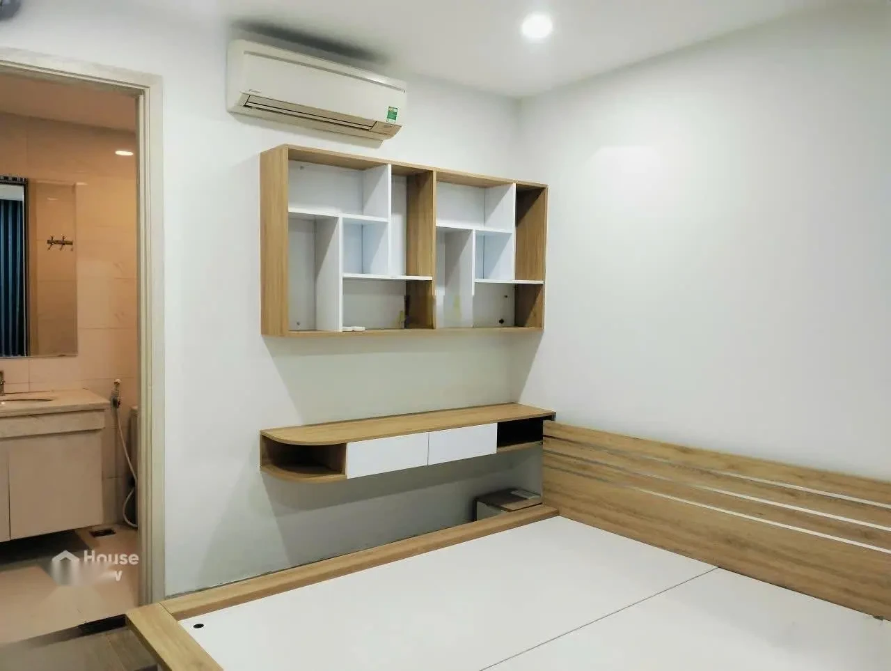 Nội thất phòng ngủ căn hộ 59m2 The Garden Hill