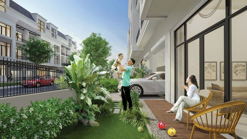 Dãy nhà liền kề The Botanica đã hoàn tất cấp sổ đỏ cho cư dân
