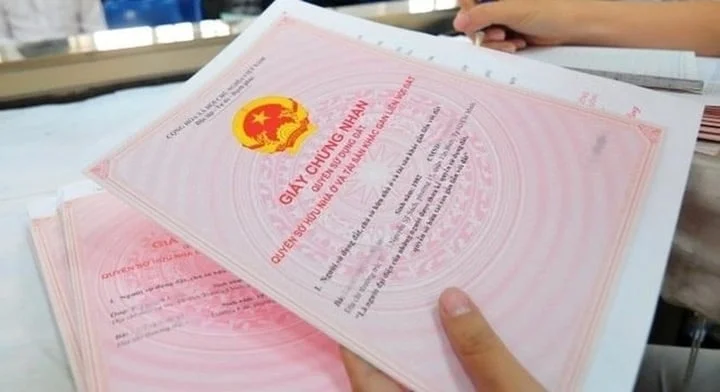 Mẫu sổ hồng căn hộ chung cư Nam Từ Liêm hoàn chỉnh pháp lý