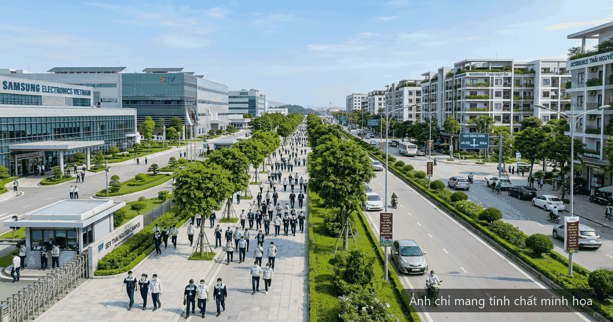 Thái Nguyên hút vốn FDI công nghệ cao thúc đẩy nhu cầu nhà ở thực