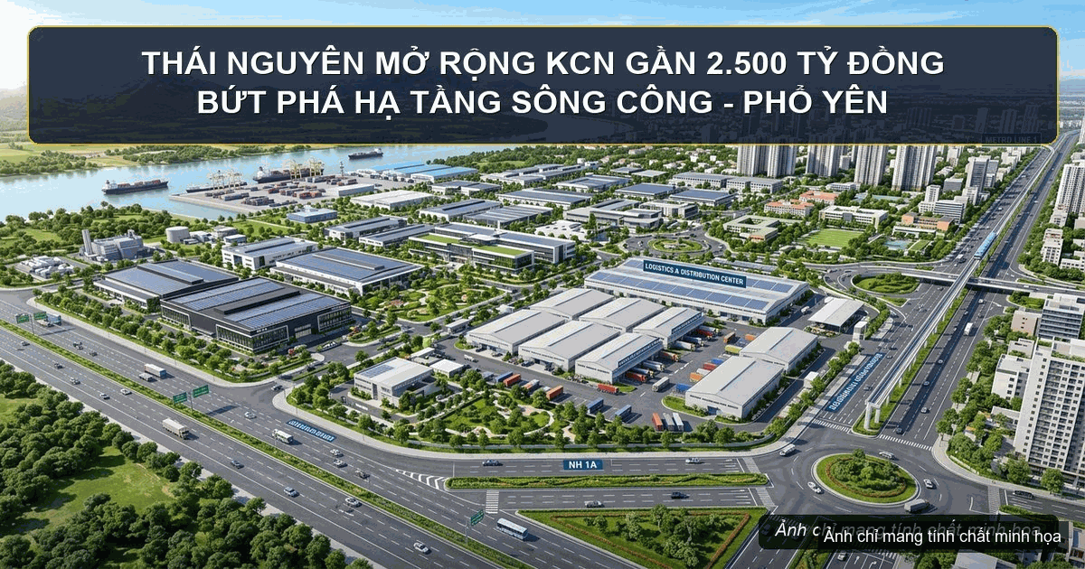 Thái Nguyên tăng tốc hoàn thiện KCN Thượng Đình