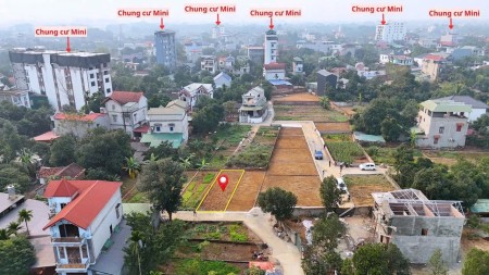 Thửa đất thổ cư vuông vắn thích hợp xây chung cư mini nhà trọ Hòa Lạc