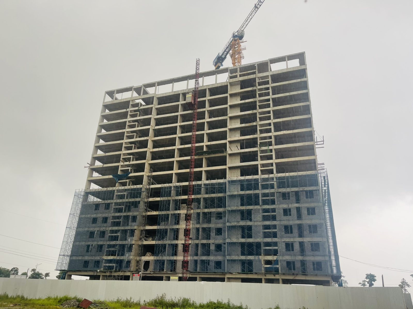 Toàn cảnh thi công tòa CT5 hoàn thiện tầng 5 và 6 NOXH Việt Hàn Capital ngày 05/10/2026