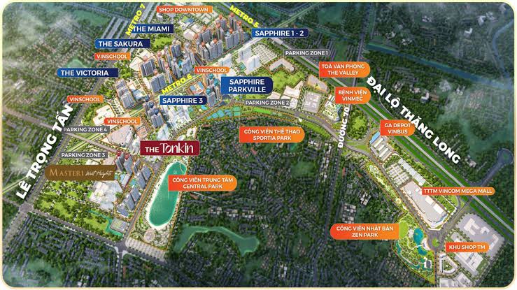 phối cảnh phân khu vinhomes smart city