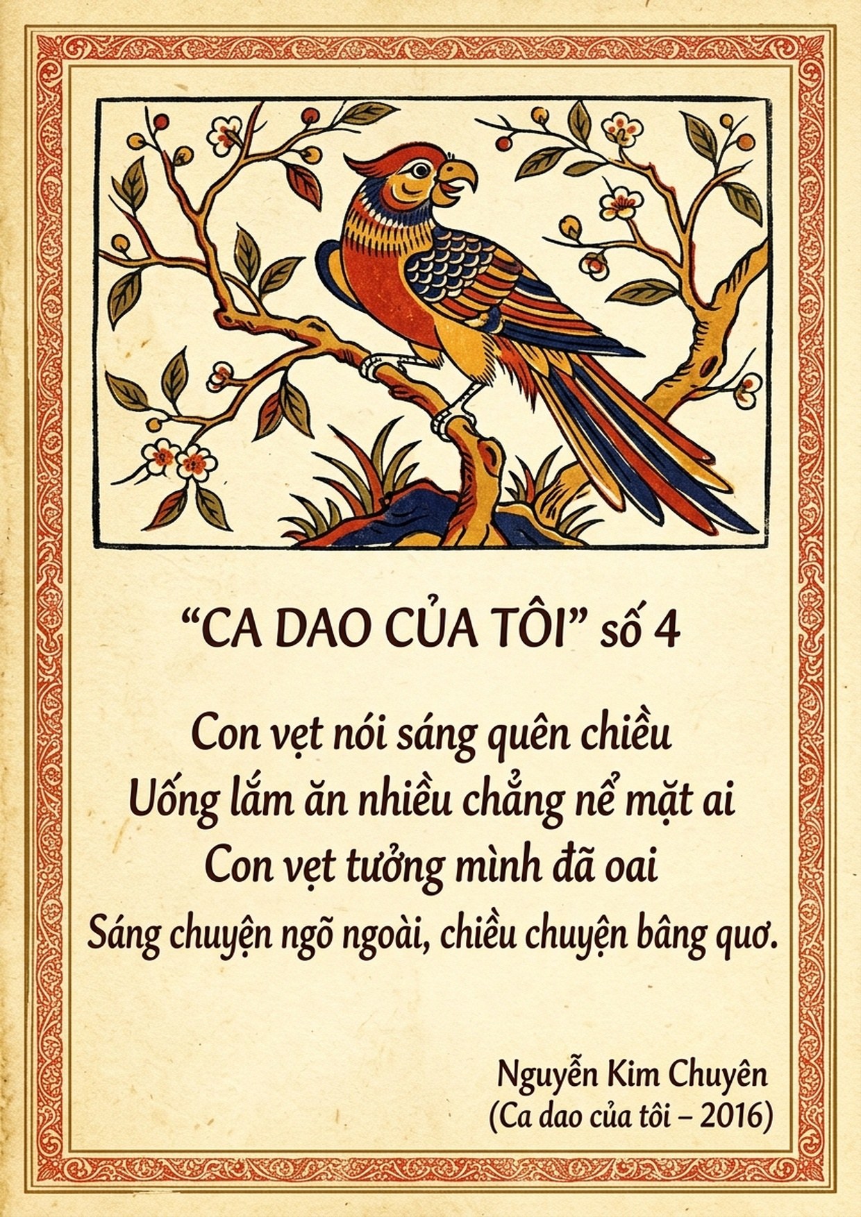 Ca dao số 4